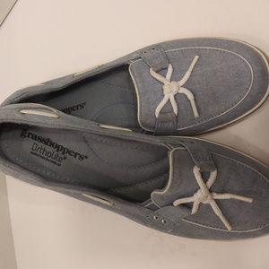 Grasshoppers OrthoLite Windsor Knot denim sneaker